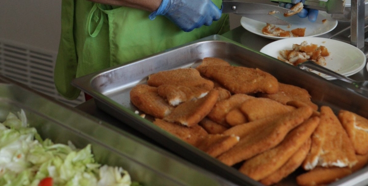 Aliments d'un servei de menjador escolar/ Consell Comarcal