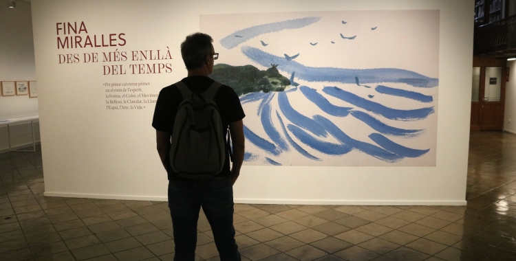 Ja es pot visitar l'exposició 'Des de més enllà del temps' de Fina Miralles a l'Espais Volart | Guillem Roset