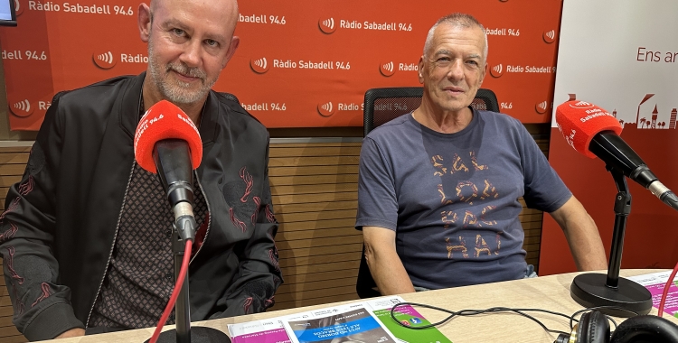 Xavi Vendrell de Sed de Mal i Enric Company 