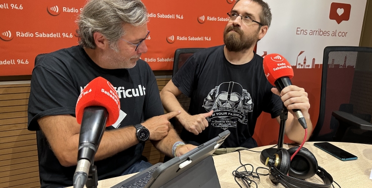 Miquel Gratacós i l'Iván Mardones 