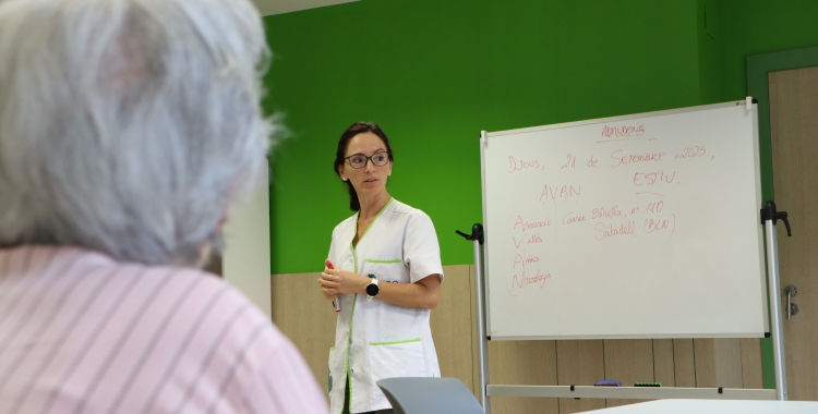 Una de les sessions d'aquest matí a l'AVAN | Júlia Ramon