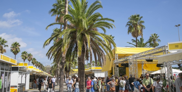 La Setmana del Llibre en Català, l'any passat/ Cedida