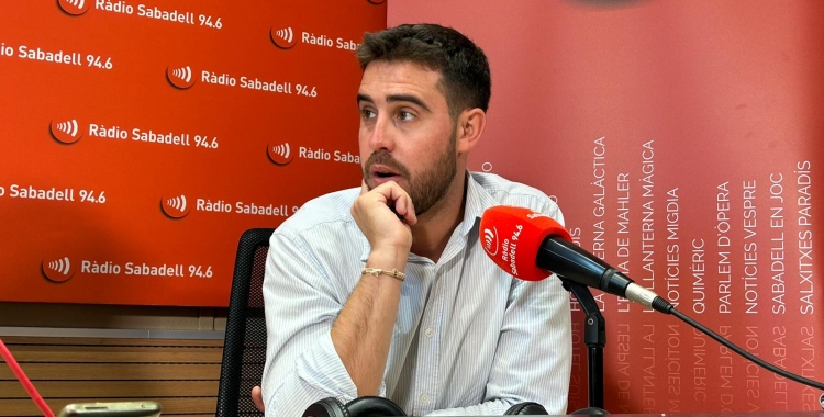 Jaume Milà avui a Ràdio Sabadell | Pau Vituri