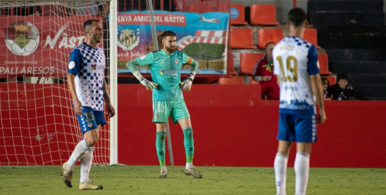 Ortolá després d'encaixar l'1-0 | Roger Benet