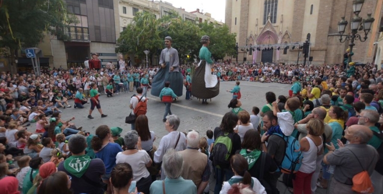 Els Gegants de Gràcia durant la Festa Major del 2019 | Roger Benet