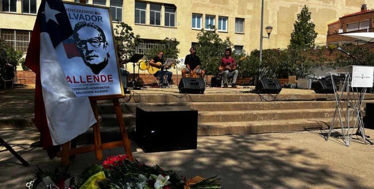 Sabadell ha homenatjat a Allende en el 50è aniversari de la seva mort | Mireia Sans