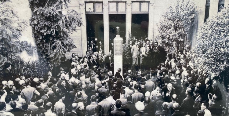 Aquest cap de setmana s'ha inaugurat l'espai de memòria que s'ha ubicat al Círcol | Júlia Ramon