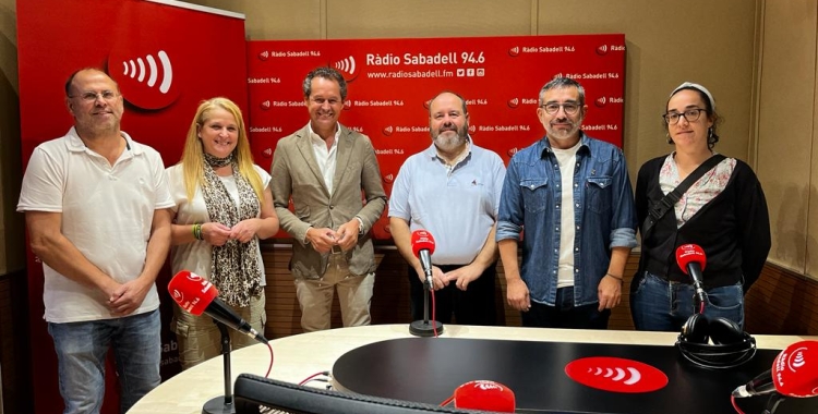 Els portaveus dels grups municipals a Ràdio Sabadell | Mireia Sans