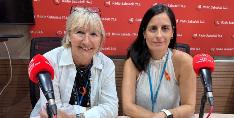 Diaz i Sabaté, als estudis de Ràdio Sabadell