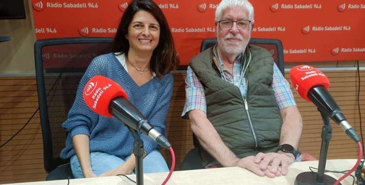  Anna Soler, presidenta AVAN i Joan Bunet, president Ethos 