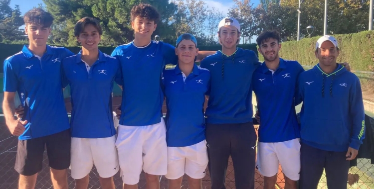 La joventut, una de les armes de l'equip masculí del Tennis Sabadell | CTS