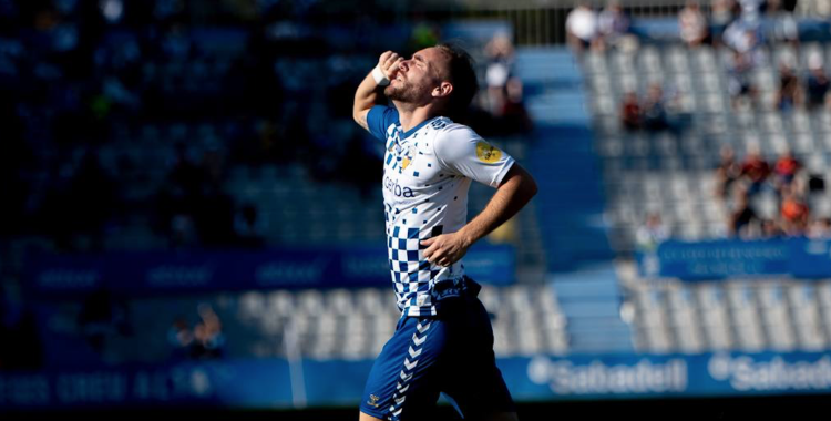 Així ha celebrat Herrera l'1-0 | Roger Benet