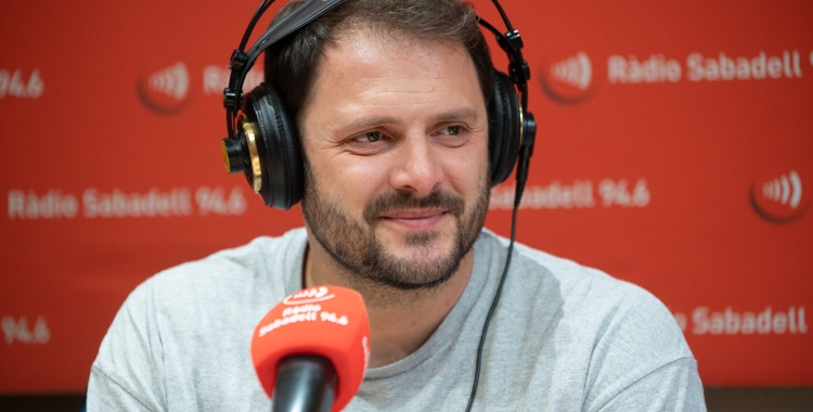 Oto Lusic ha visitat aquest dijous els estudis de Ràdio Sabadell | Roger Benet