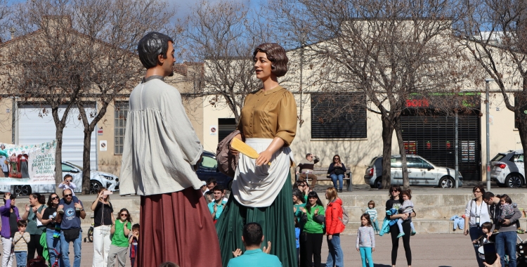La Colla de Geganters i Grallers de Gràcia (arxiu)