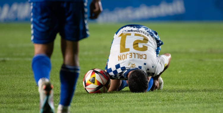 Callejón, amb dolor en un partit d'aquesta temporada | Roger Benet