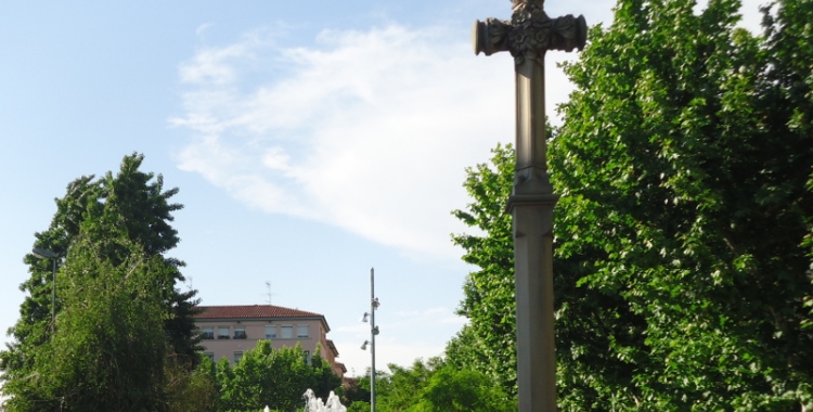 La creu de la Creu de Barberà/ Cedida