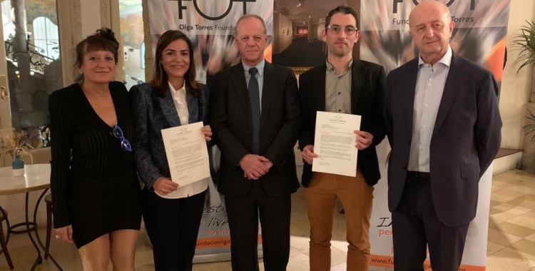 Ahir es van lliurar les Beques Olga Torres per valor de 120.000 euros | Cedida