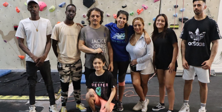 David Jacue Bretón, tècnic  Refugees Welcome: "L'esport ajuda també a la inclusió social dels refugiats" 