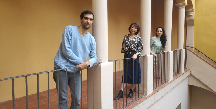 Gerard Torres Sanmartí, Yayoi Kagoshima i la sorpano Kimiyo Nakako de Trio Avec Plaisir 