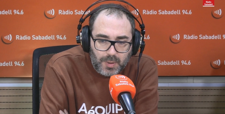 Axel Torres avui a Ràdio Sabadell