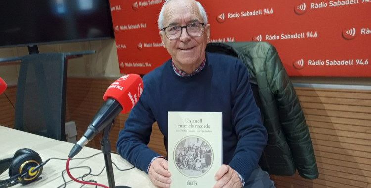 Jaume Barberà als estudis de Ràdio Sabadell | Raquel García
