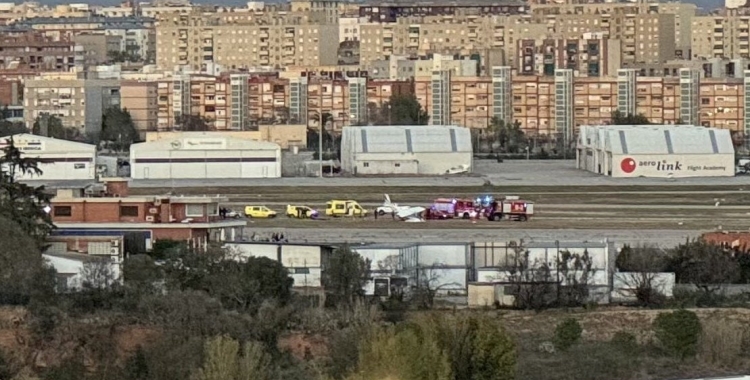 L'accident d'aquest dilluns | Transit Aeri de Catalunya