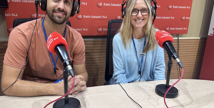 Daniel de Luís (neonatòleg) i Encarna González (infermera unitat neonatal)