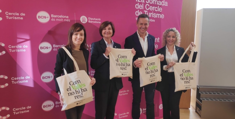 Soler, Garrido, Matas i Botta a la 12a Jornada del Cercle de Turisme a l'Espai Cultura | Pau Duran