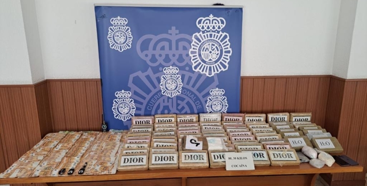 Cocaïna decomissada per la Policia Nacional | Cedida