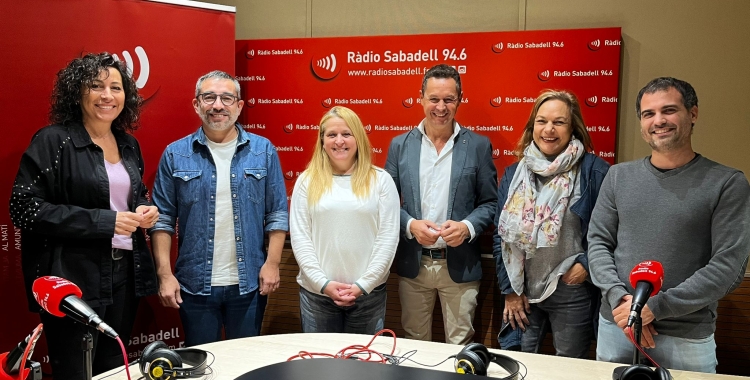 Els portaveus han passat avui per Ràdio Sabadell | Mireia Sans