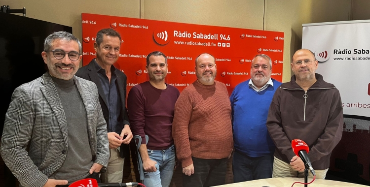 Els portaveus avui a Ràdio Sabadell | Mireia Sans