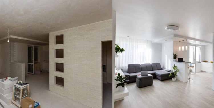 L'abans i el després de l'habitatge que Reinoso vol regularitzar | Cedida