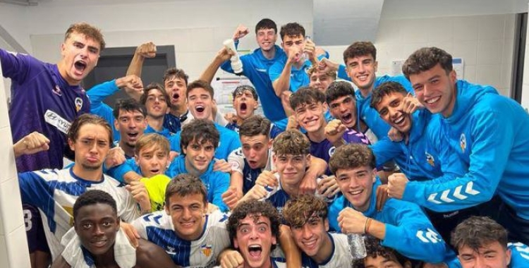Alegira al Juvenil 'A' del Sabadell després de guanyar al camp de la Damm | FutBaseCES