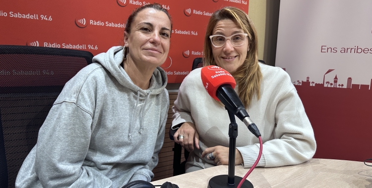Raquel Benavides, Club manager i Lali Gutiérrez, tècnica esportiva i, la persona que liderarà el Racó del Benestar