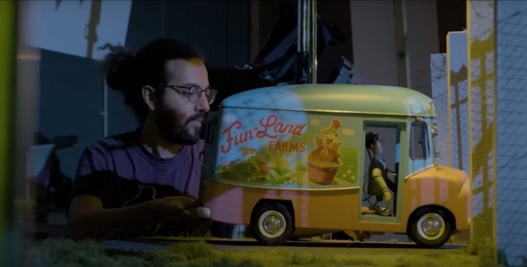 Arnau Gòdia, expert en animació stop-motion