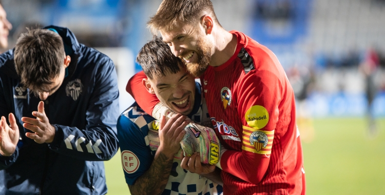 Astals i Ortolá celebren el triomf | Roger Benet