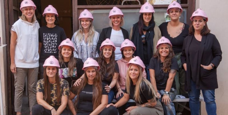 Actualment estan elaborant un calendari per "desualitxar" la dona a l'obra | Cedida