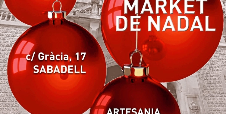 El Mercat es farà dissabte i diumenge de 10 a 20 del vespre al vestibul de l'Edifici Modernista del carrer Gràcia | Cedit