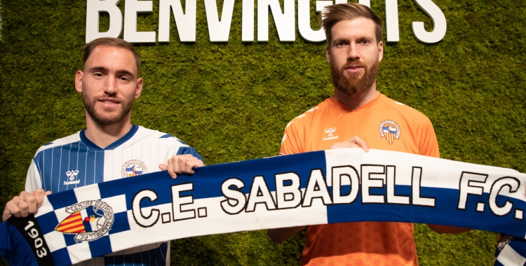 Herrera i Ortolá, dos dels que van arribar ara fa un any | Roger Benet