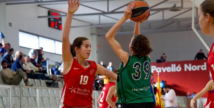 La final infantil femenina ha estat la més emocionant de les quatre | Top Bàsquet