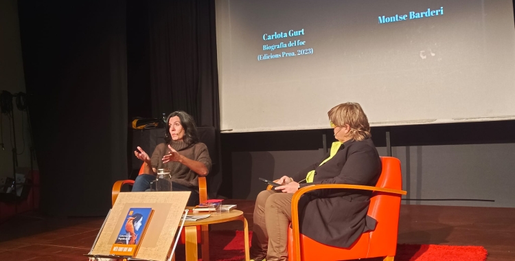 Carlota Gurt, a la Setmana del Llibre de Sabadell