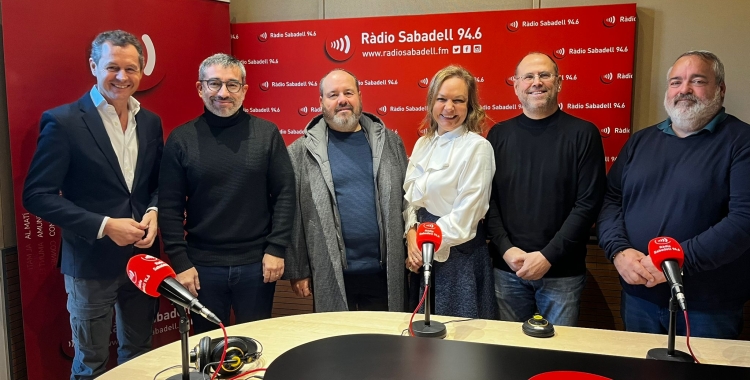 Els portaveus avui a Ràdio Sabadell | Mireia Sans