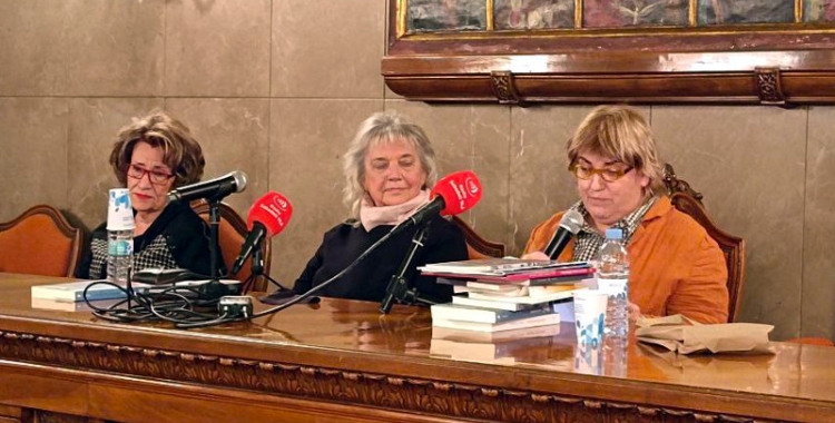 Conxita Domènech, Anna Crusafont i Montse Barderi/ Karen Madrid