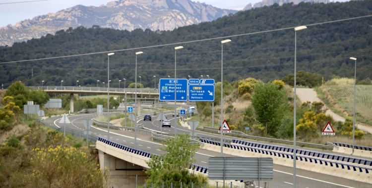 Tram en funcionament de la B-40 a Terrassa | Albert Segura (ACN)