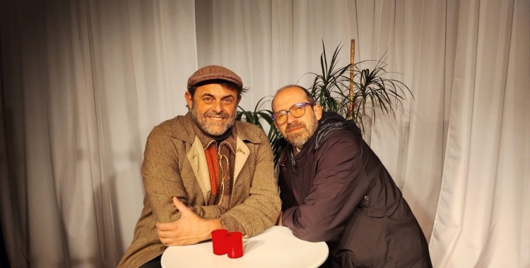 Ricardo García i Enric López, actors i autors text 