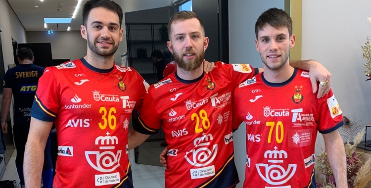 Tarrafeta, Gómez i Fernández, tres sabadellencs a la selecció