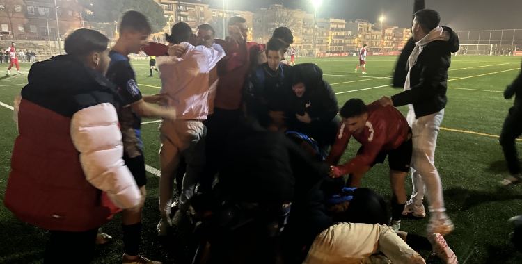 Celebració del Tibidabo del 3-3 | Sergi Park