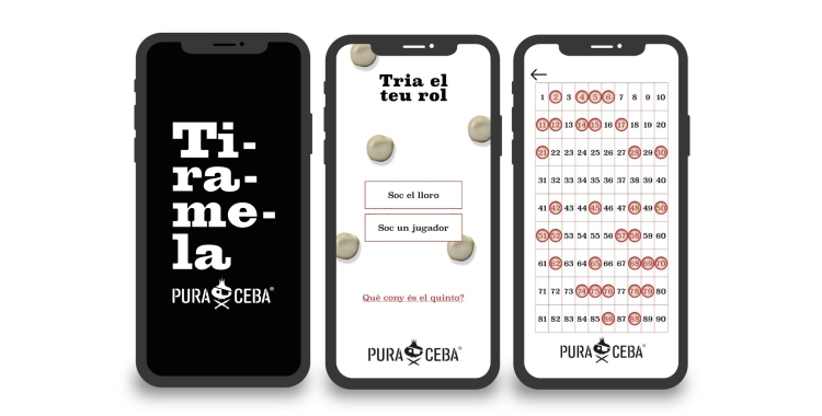 Més de 1.300 persones juguen al Quinto amb l'app de Pura Ceba