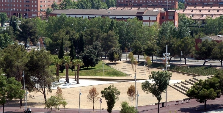 Imatge d'una de les zones urbanitzades del Parc del Nord | Cedida