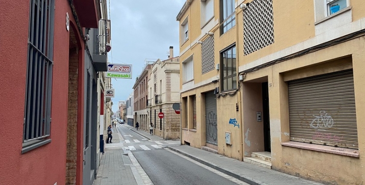 Encreuament del carrer Sant Oleguer amb el carrer Gurrea | Júlia Ramon